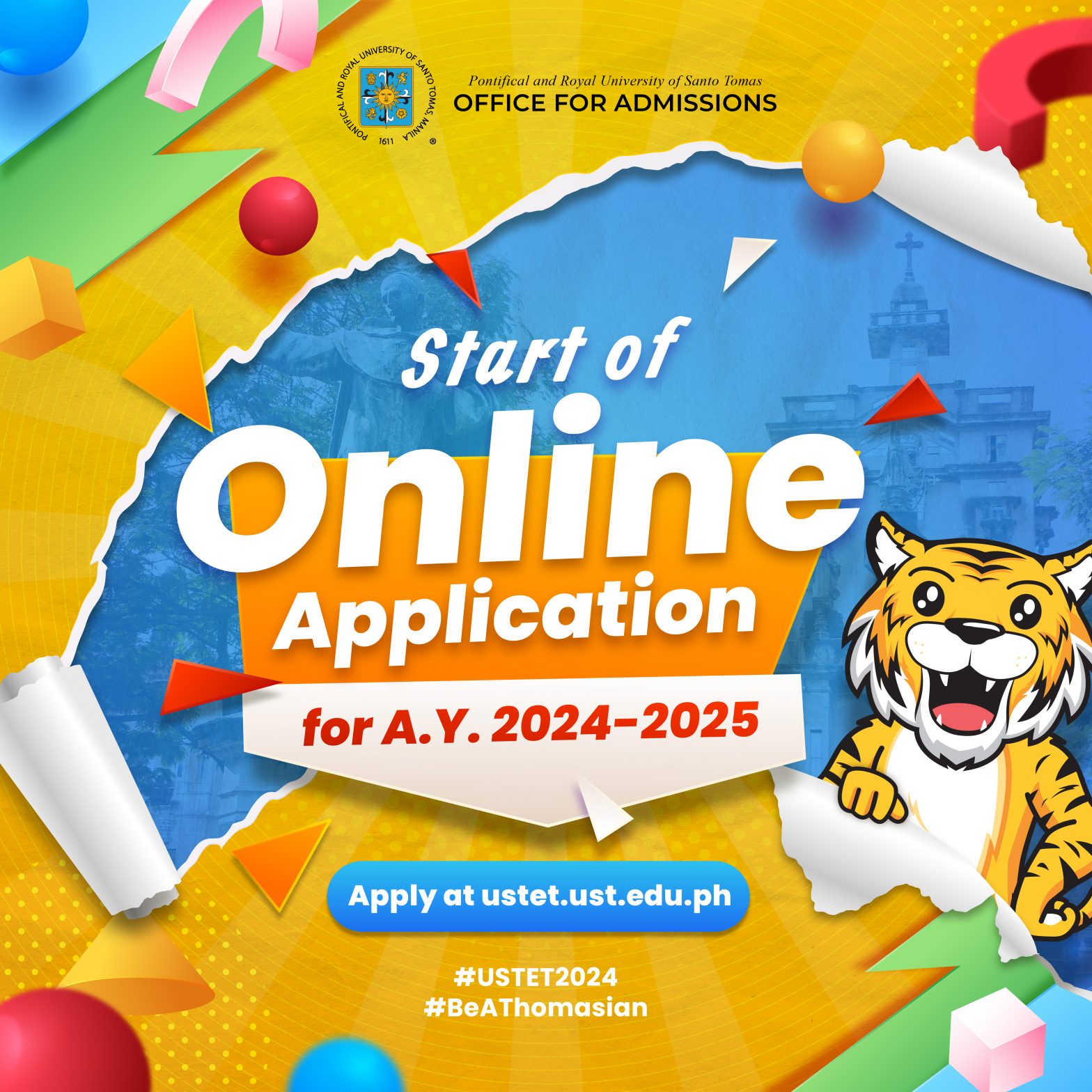 Application for College and Senior High School Admissions for AY 2024